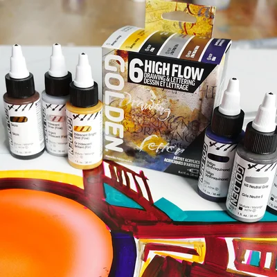 High Flow Drawing & Lettering Set