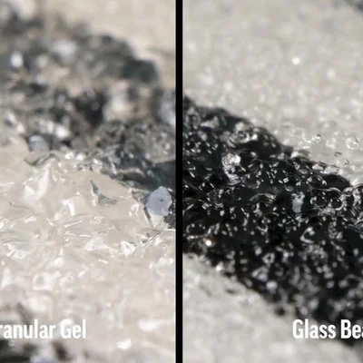 Clear Granular & Glass Bead Gel