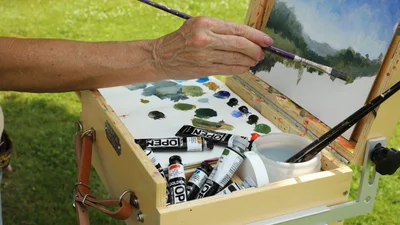 OPEN Slow-Drying Acrylics for Plein-Air Painting