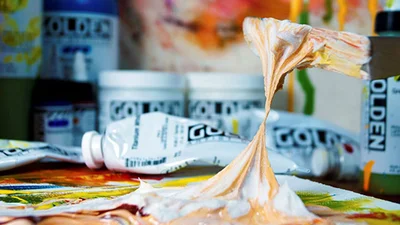 Painting with GOLDEN on a Budget