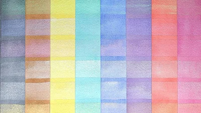 QoR Iridescent and Interference Watercolors