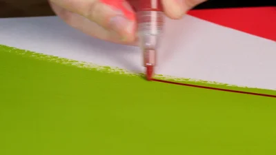 Mark Making with SoFlat Matte Acrylics in Markers