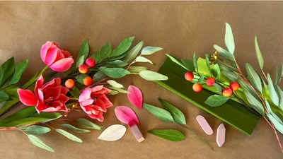 Flower Art with PanPastel