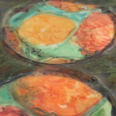 Encaustic Effects with Mediums