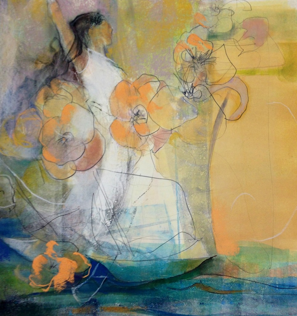 Dawn Emerson Sailing To Byzantium - PanPastel / Monotype
