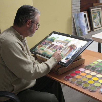 Johannes with PanPastel Colors