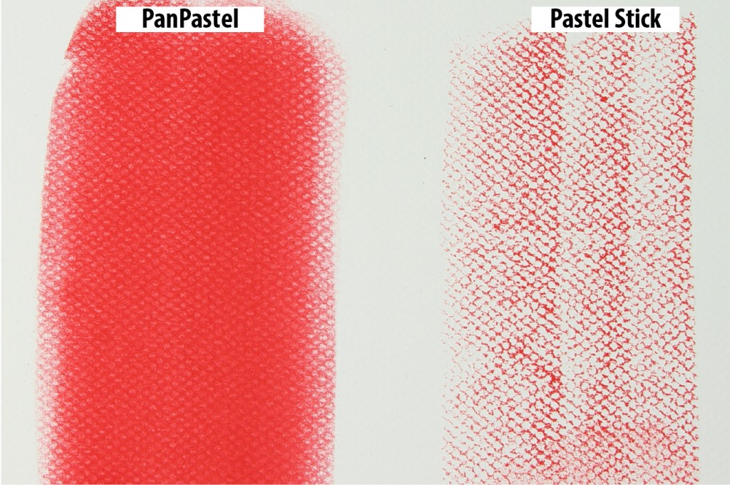 PanPastel vs Stick Color Marks