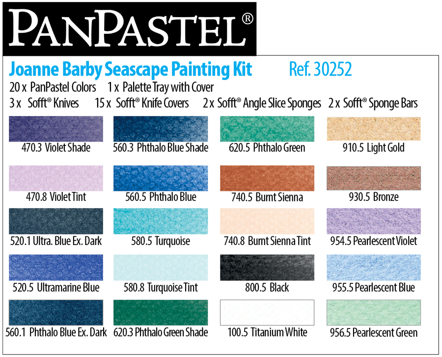 30252 Seascape - Color Chart