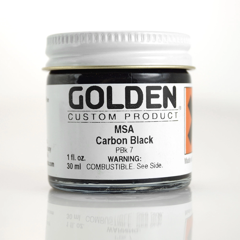Mineral Spirit Acrylic Color - Carbon Black - default