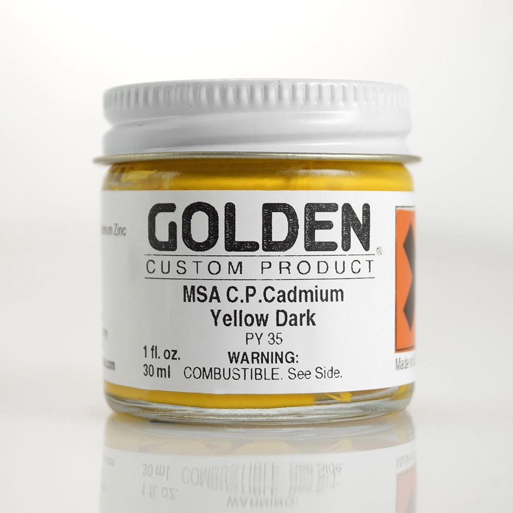 Mineral Spirit Acrylic Color - Cadmium Yellow Dark - default