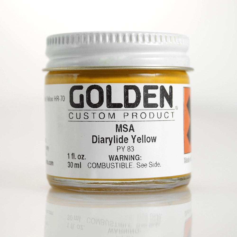 Mineral Spirit Acrylic Color - Diarylide Yellow - default