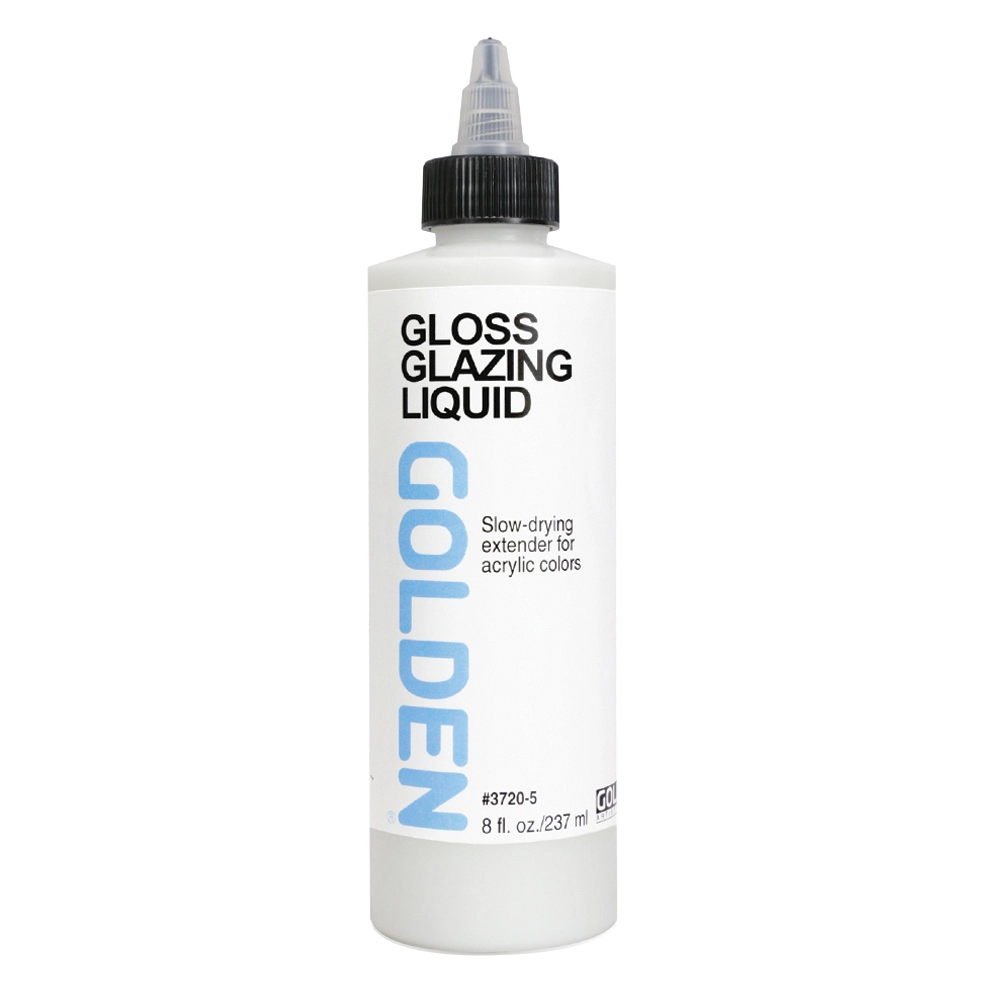 Gloss Glazing Liquid/Satin Glazing Liquid - 8 oz cylinder - 08-oz