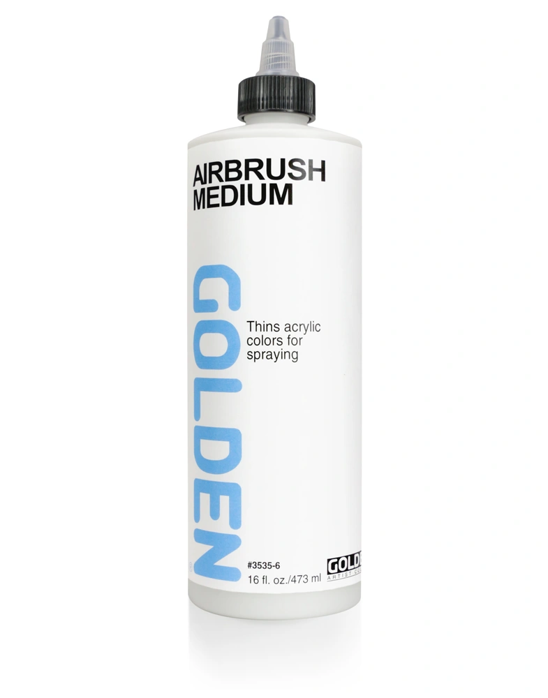Airbrush Medium - 16 oz cylinder - 16-oz