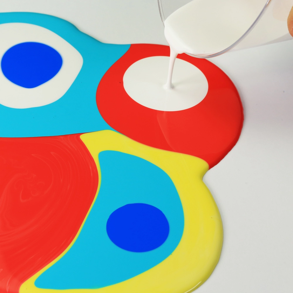 Color Pouring Medium - application
