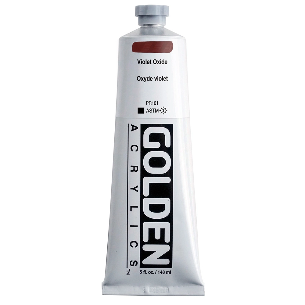 Heavy Body Acrylic Color - Violet Oxide - 5 oz tube - 05-oz