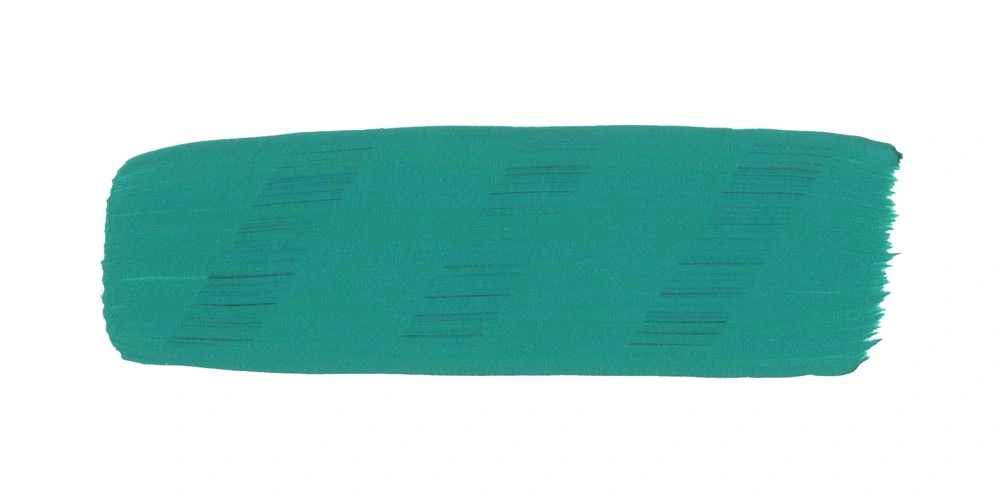 Heavy Body Acrylic Color - Light Turquoise (Phthalo) - swatches-web-1000px