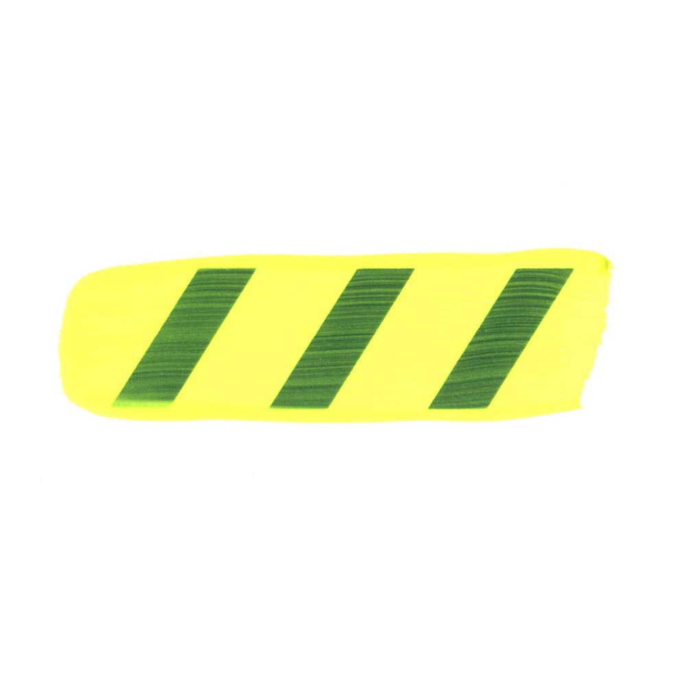 Heavy Body Acrylic Color - Fluorescent Chartreuse - swatches-web-1000px