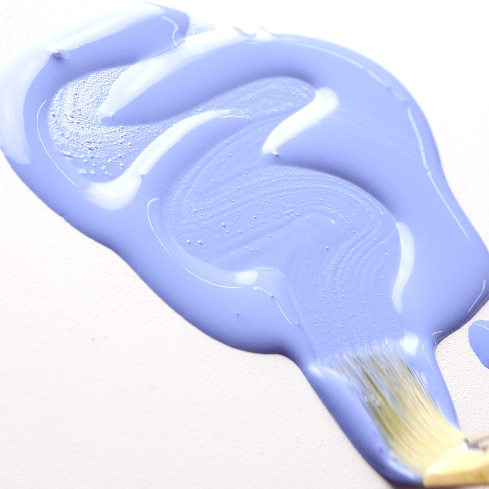 High Flow Acrylic Color - Light Ultramarine Blue - application