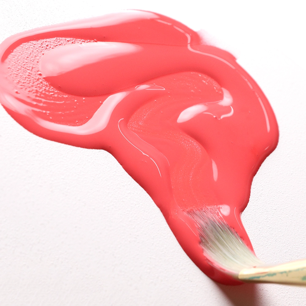 High Flow Acrylic Color - Naphthol Pink - application