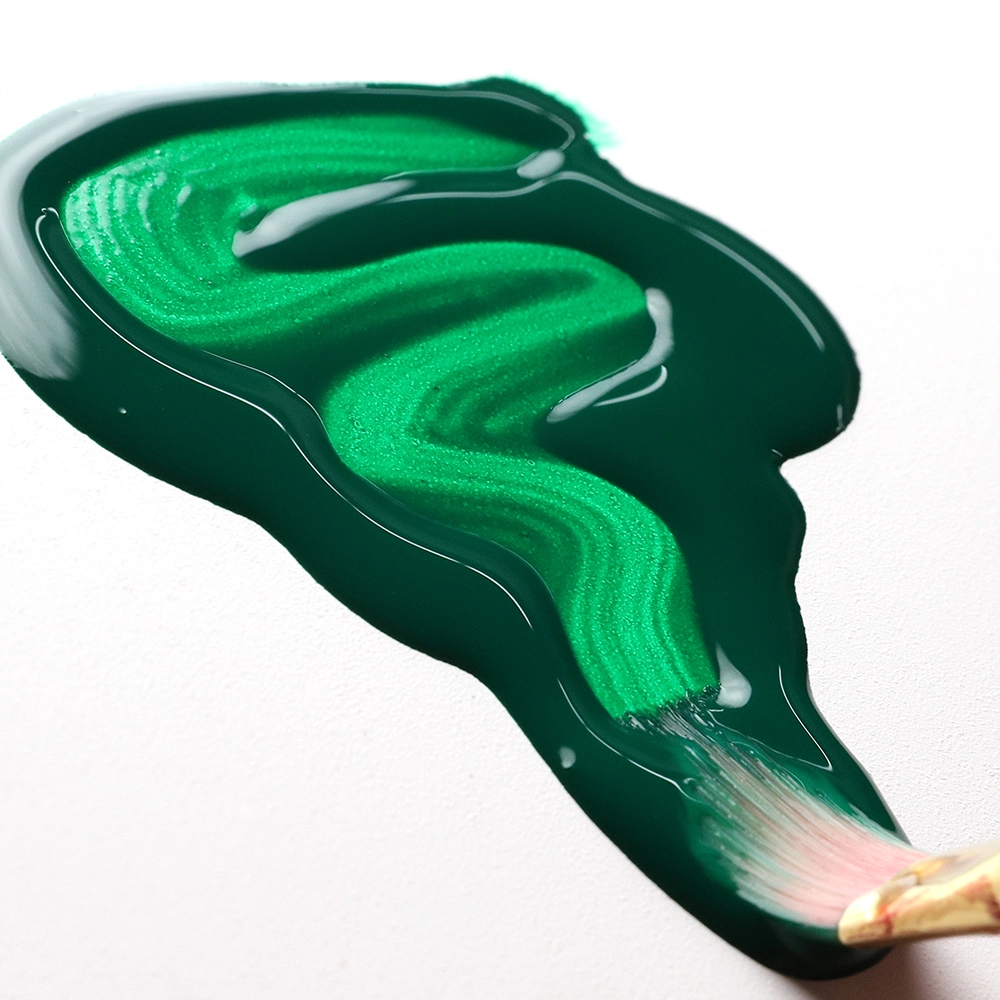High Flow Acrylic Color - Phthalo Green (Yellow Shade) - application