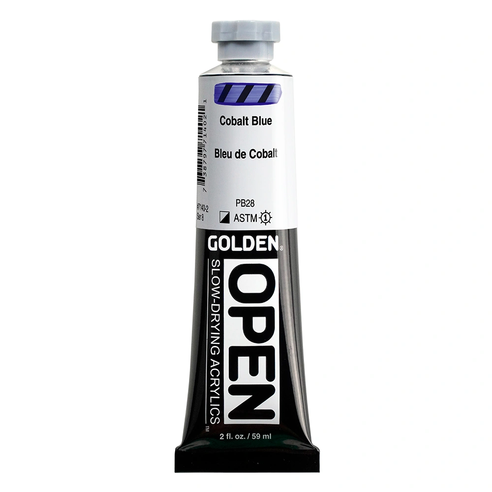 OPEN Acrylic Color - Cobalt Blue - 2 oz tube - 02-oz