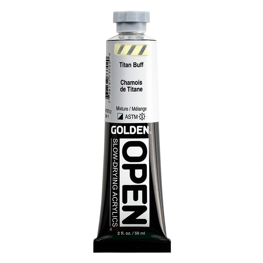 OPEN Acrylic Color - Titan Buff - 2 oz tube - 02-oz