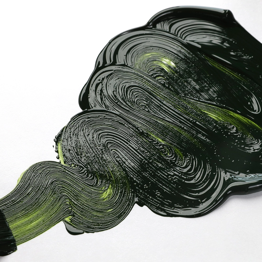 OPEN Acrylic Color - Sap Green Hue - application