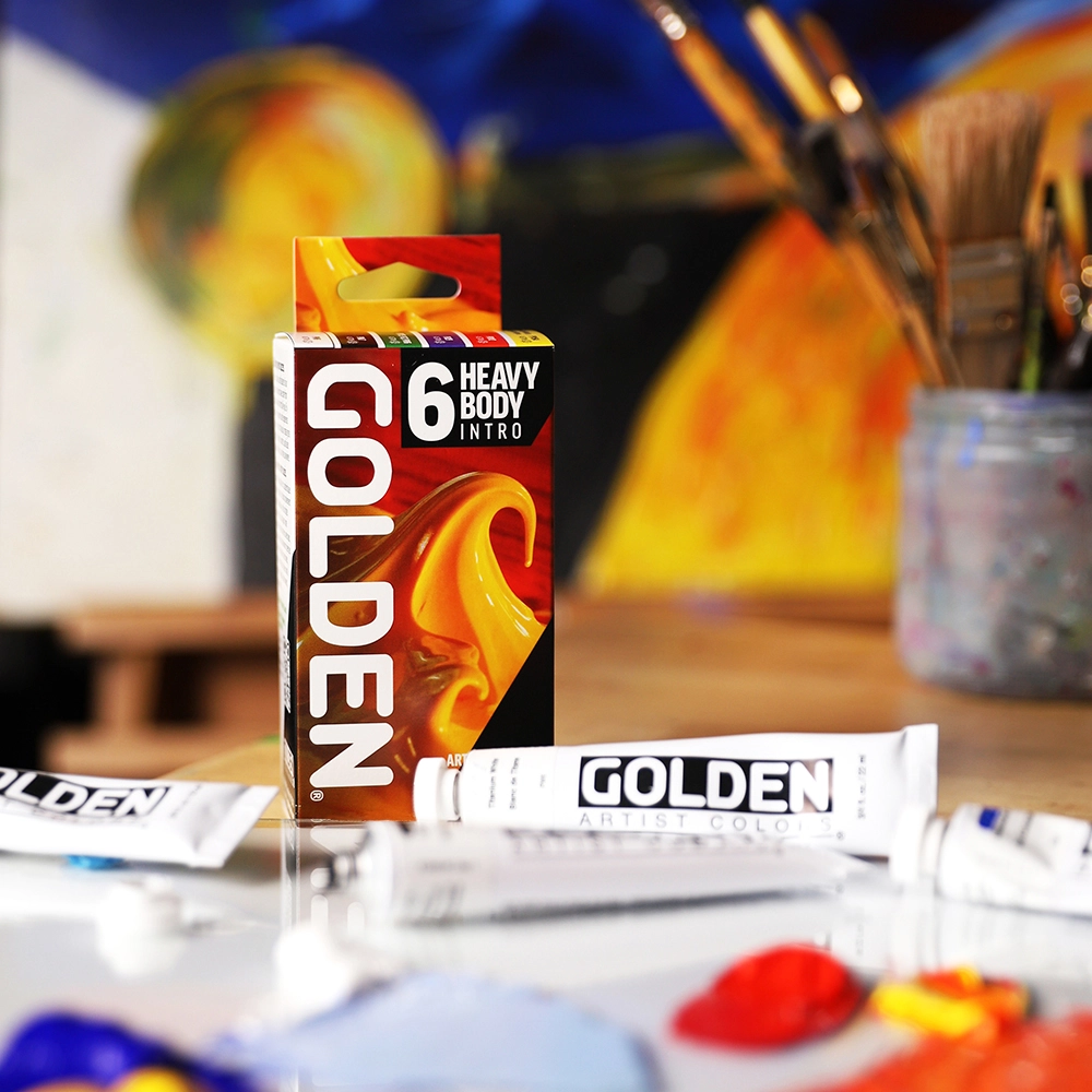 Golden Heavy Body Acrylics - Meininger Art Supply