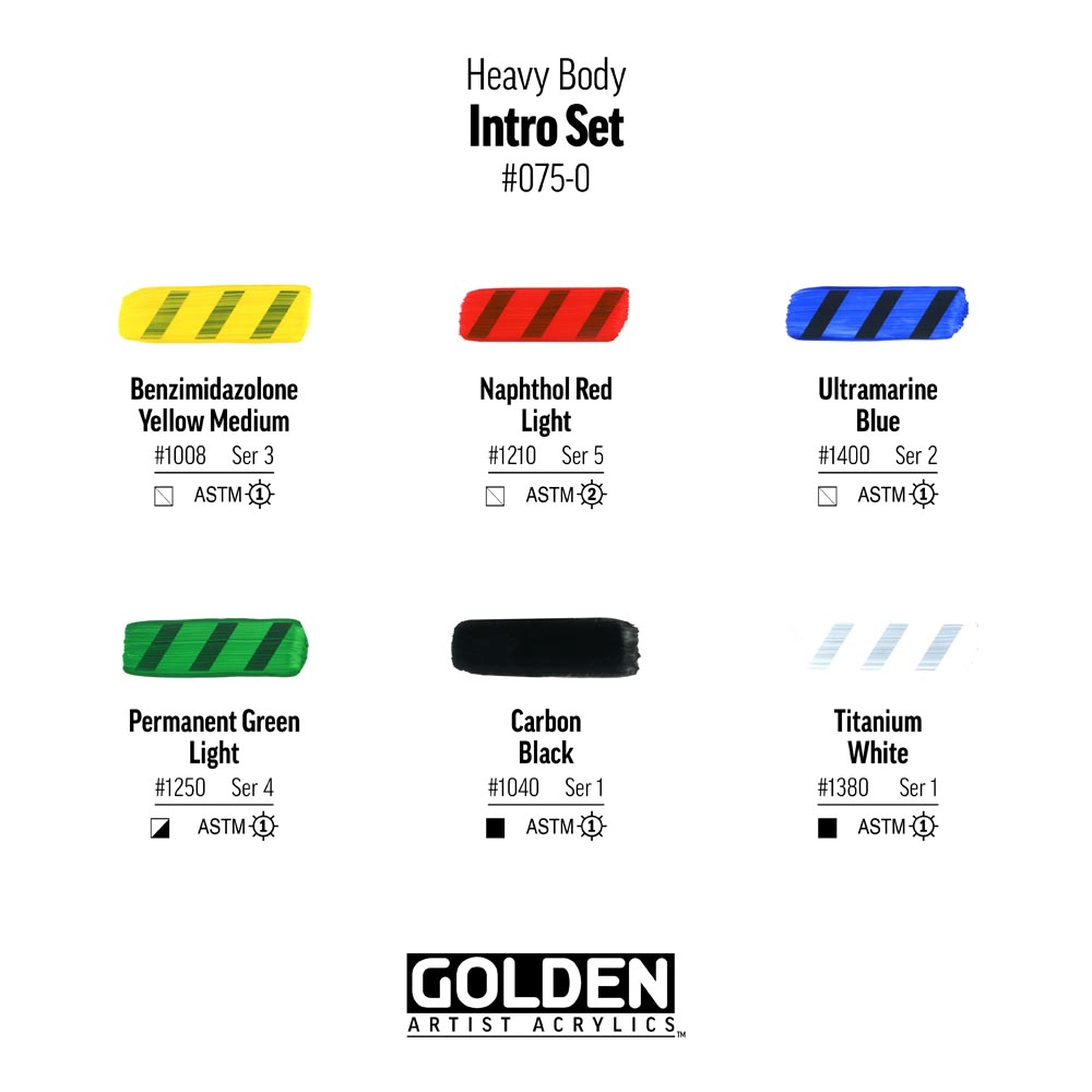 GOLDEN Heavy Body Sets – Artland