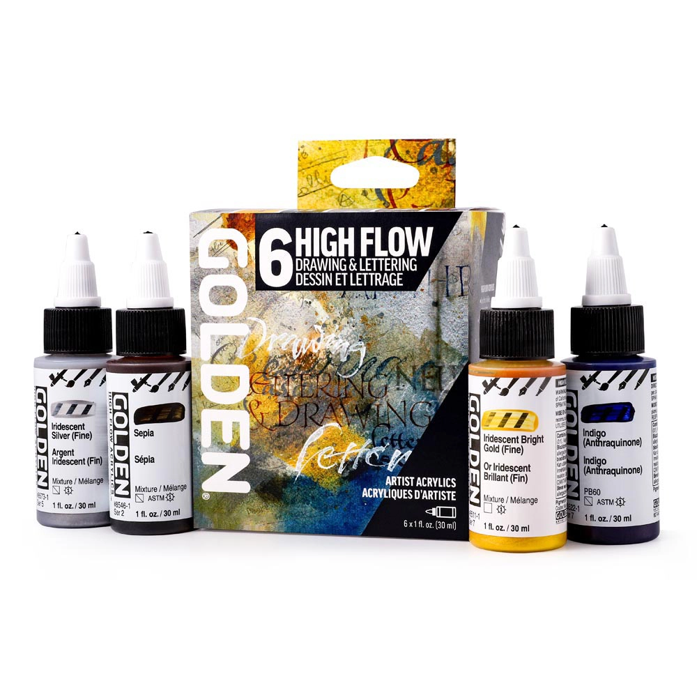 High Flow Drawing & Lettering Set - default
