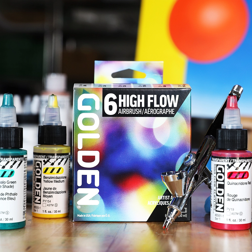 High Flow Airbrush Set - default