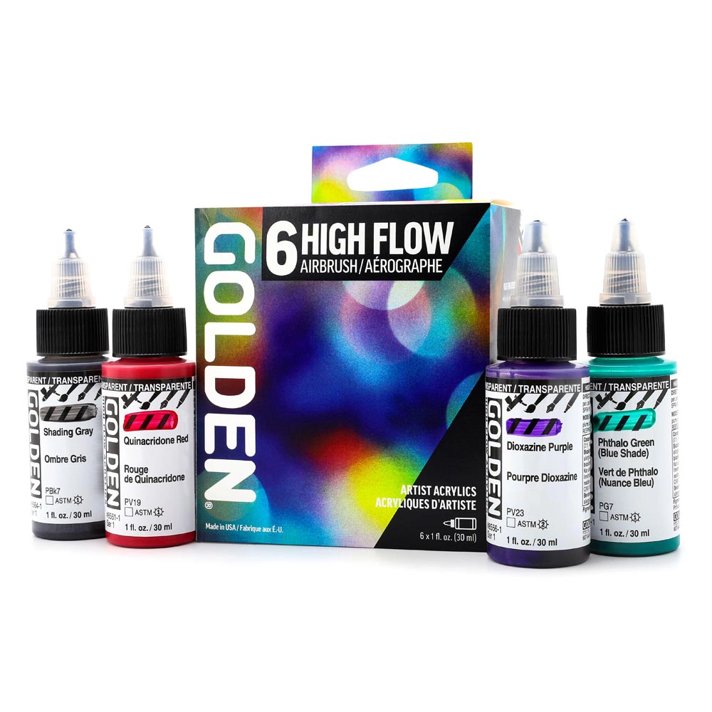 High Flow Airbrush Set - default