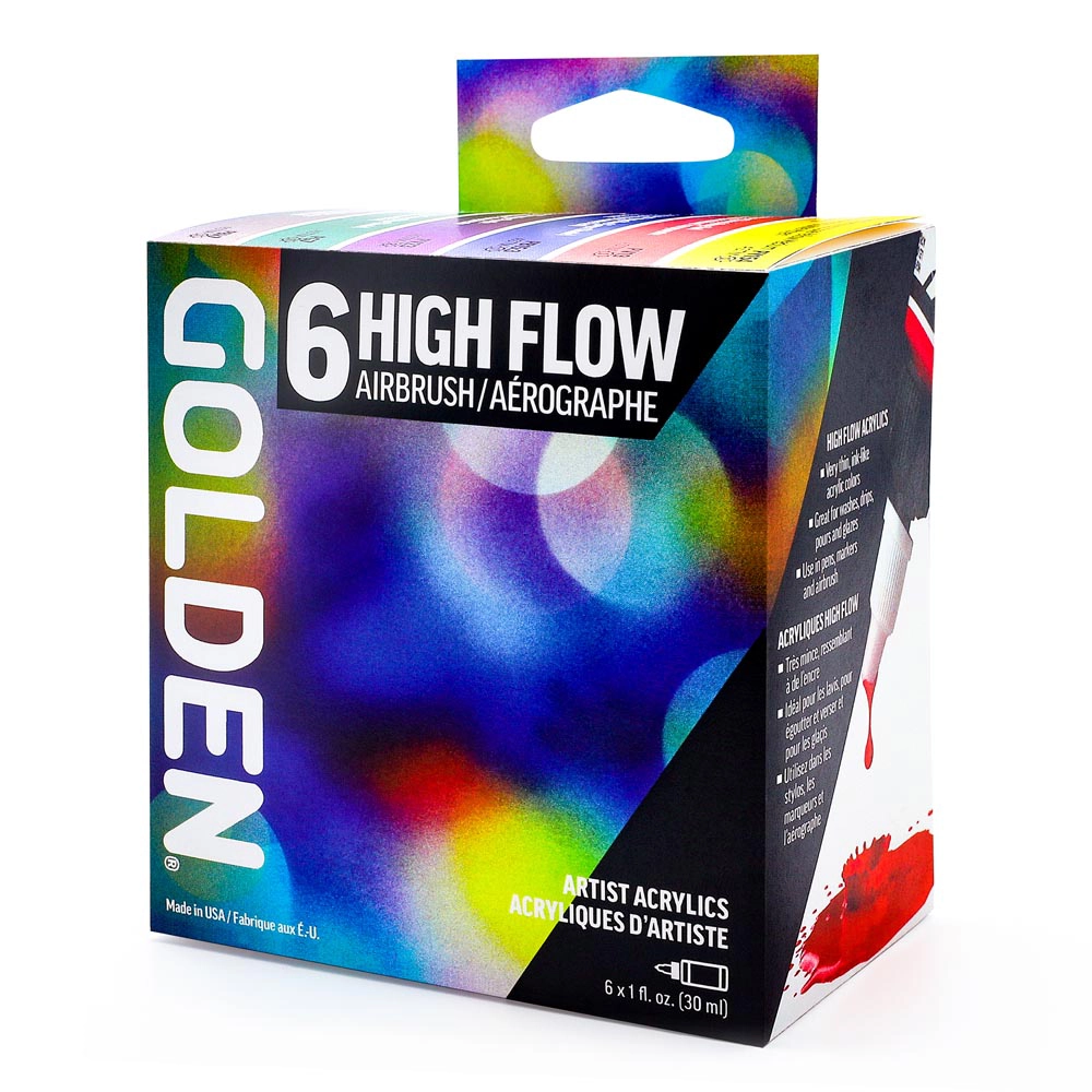High Flow Airbrush Set - default