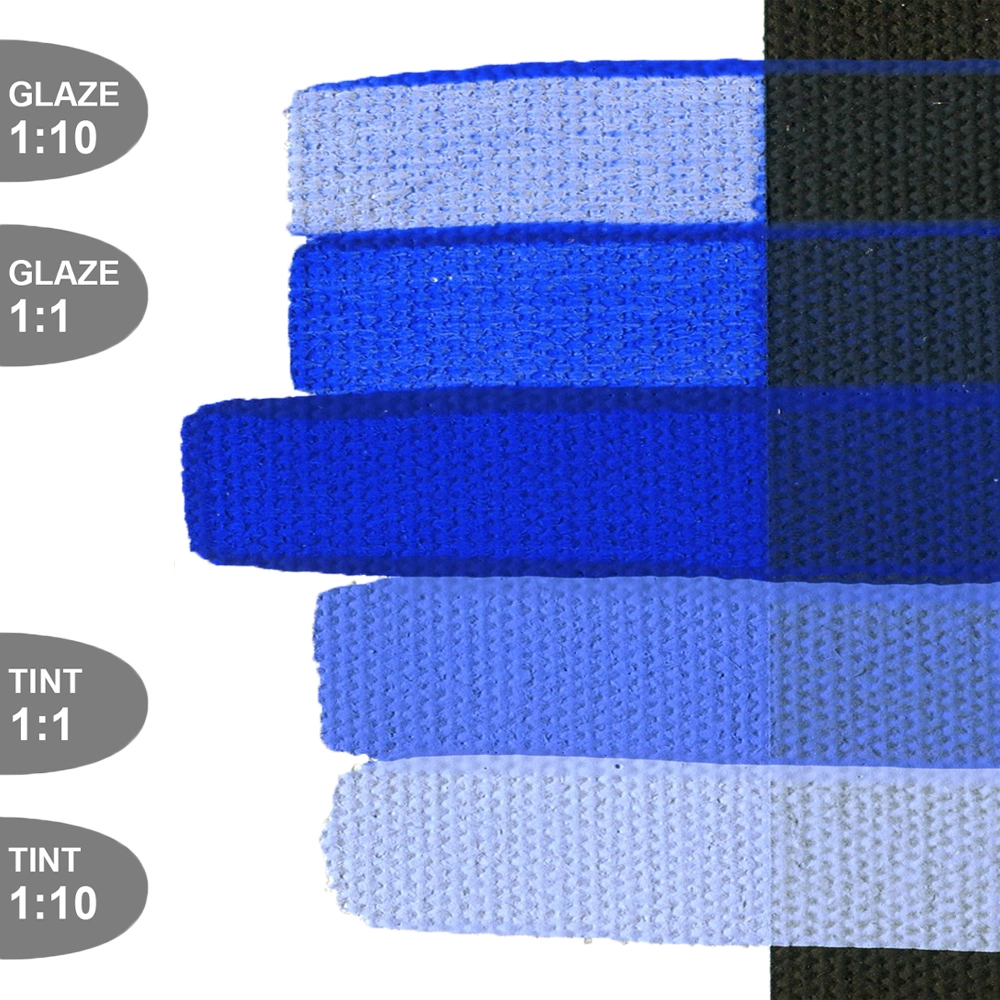 SoFlat Matte Acrylic Color - Ultramarine Blue - tint-glaze
