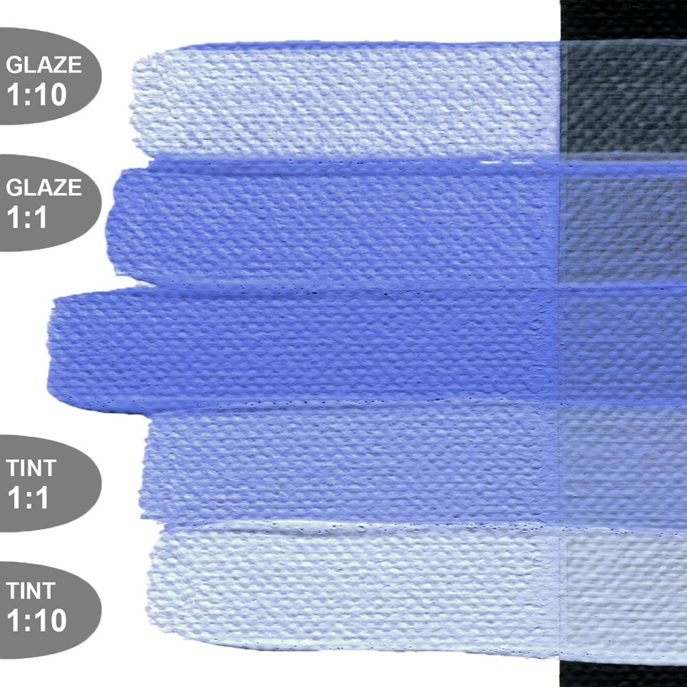 SoFlat Matte Acrylic Color - Light Ultramarine Blue - tint-glaze