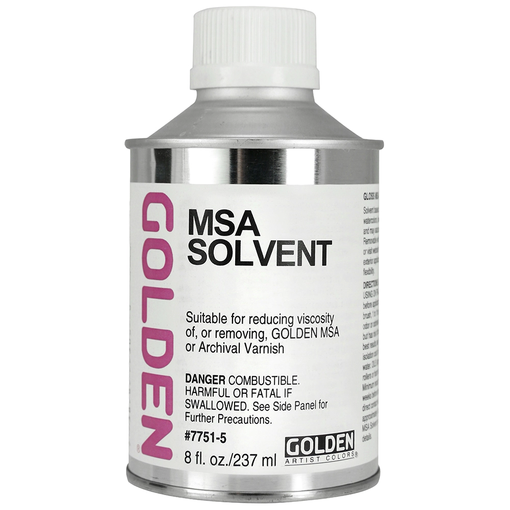 MSA Solvent - 8 oz Cone Top can - 08-oz