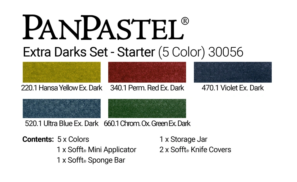 5 Extra Dark Shades Set - default