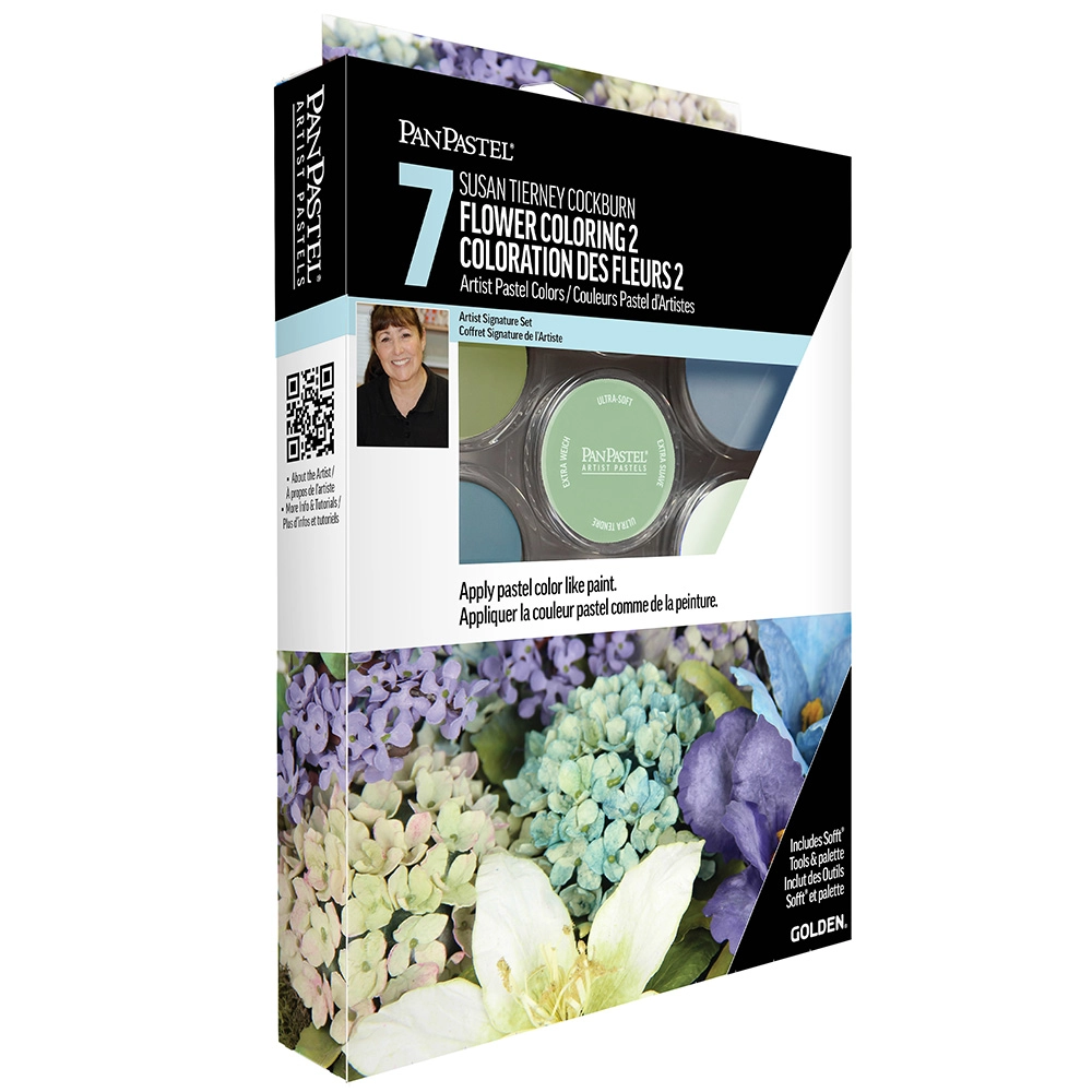 7 Flower Coloring 2 - Susan Tierney Cockburn Set - default