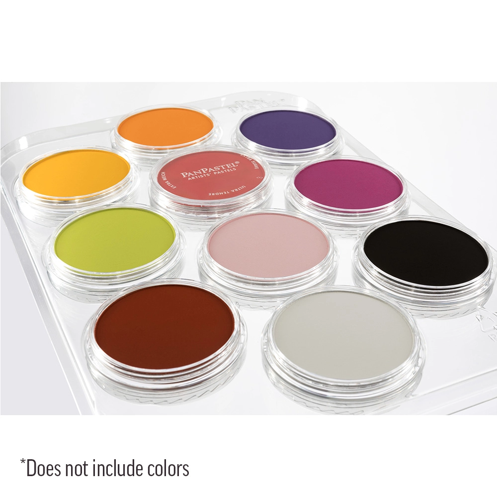 10 Color Palette Tray & Lid  - default