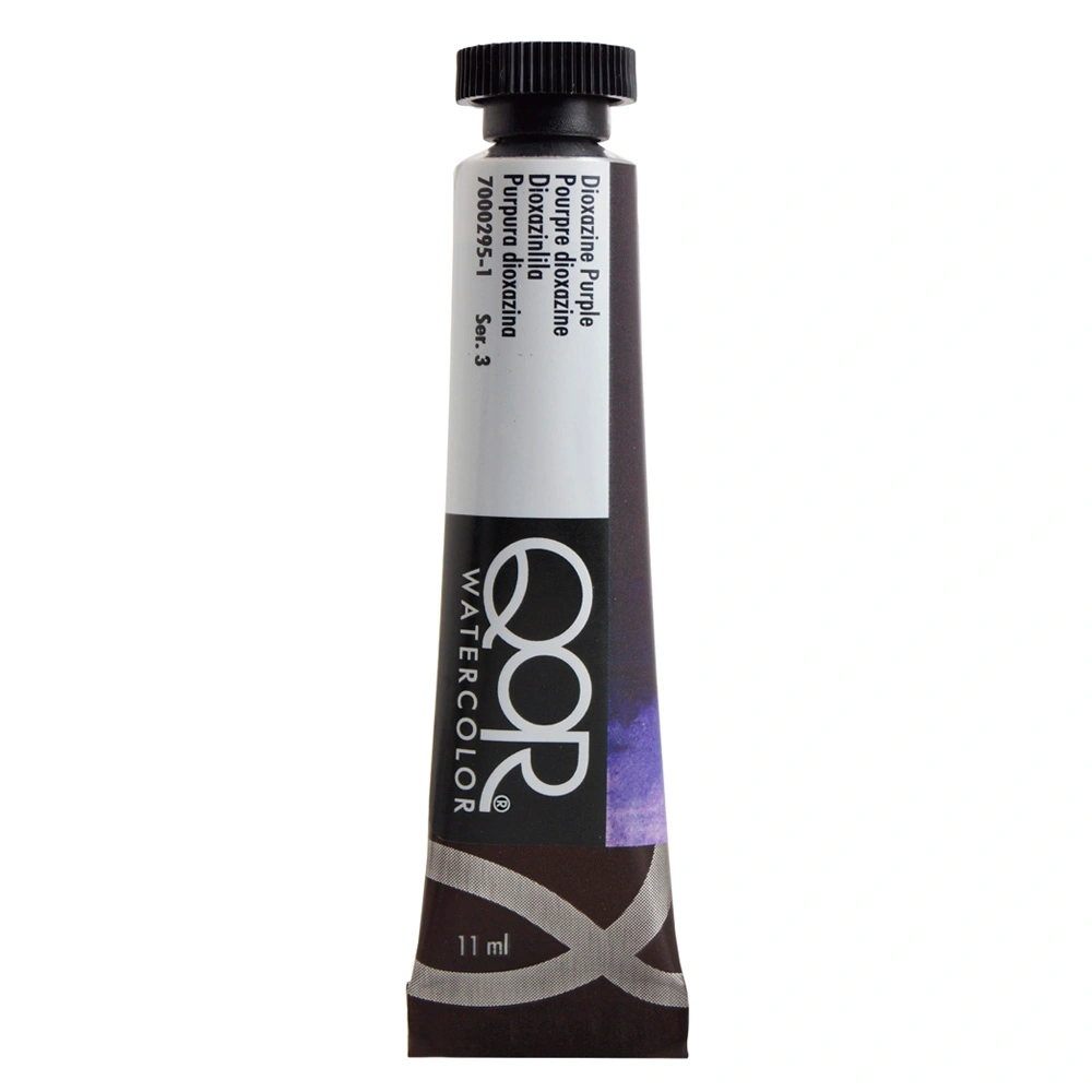 Qor Watercolor - Dioxazine Purple - 11 ml tube - 11-ml
