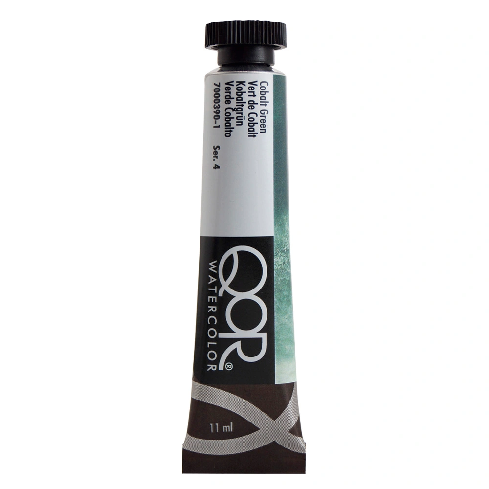 Qor Watercolor - Cobalt Green - 11 ml tube - 11-ml