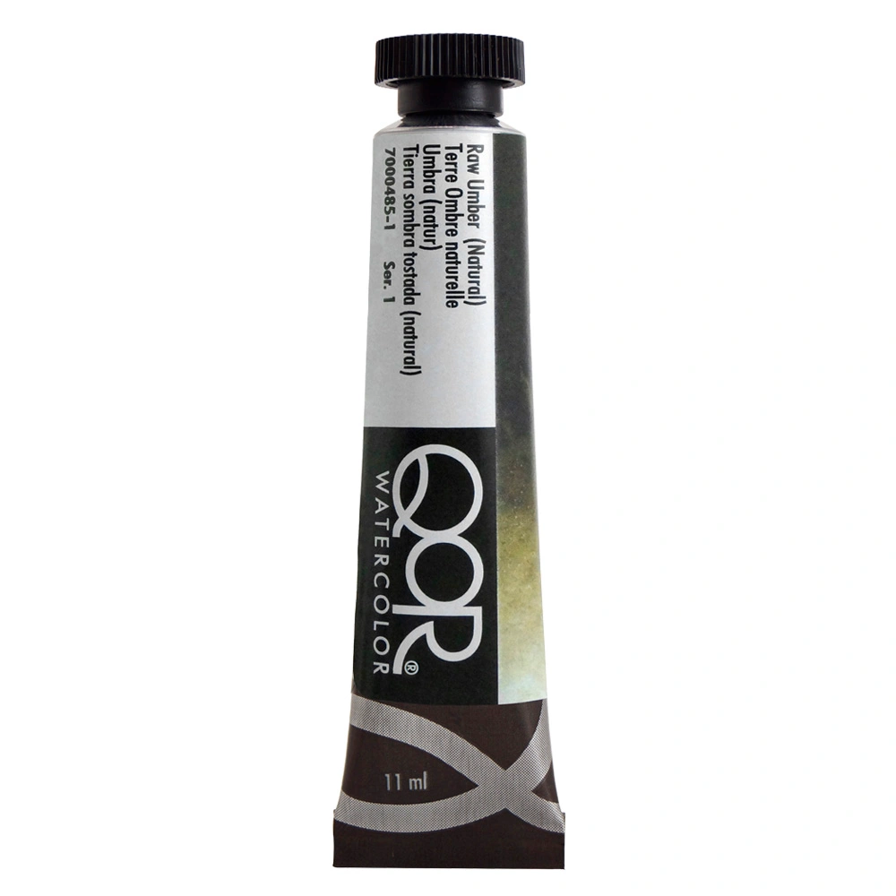 Qor Watercolor - Raw Umber (Natural) - 11 ml tube - 11-ml