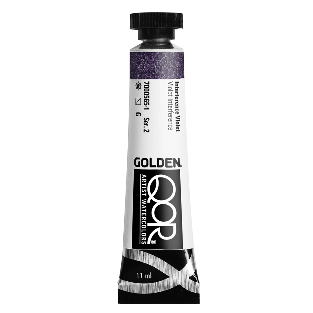 Qor Watercolor - Interference Violet - 11 ml tube - 11-ml