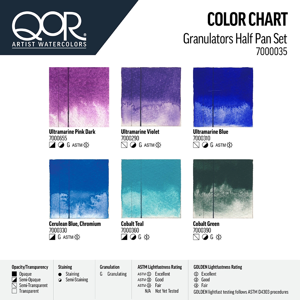 QoR Granulators Half Pan Set - default
