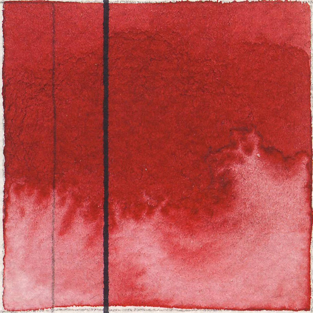 Qor Watercolor - Permanent Alizarin Crimson - swatch-lg