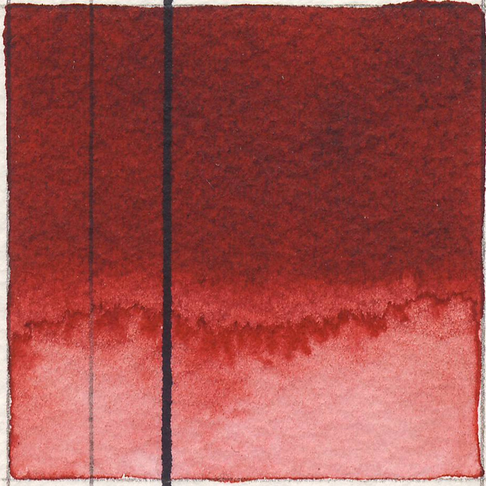 Qor Watercolor - Quinacridone Crimson - swatch-lg