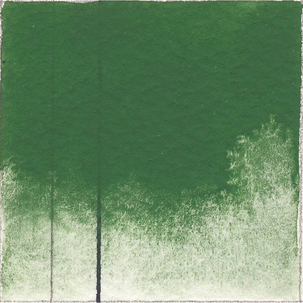 Qor Watercolor - Chromium Oxide Green - swatch-lg