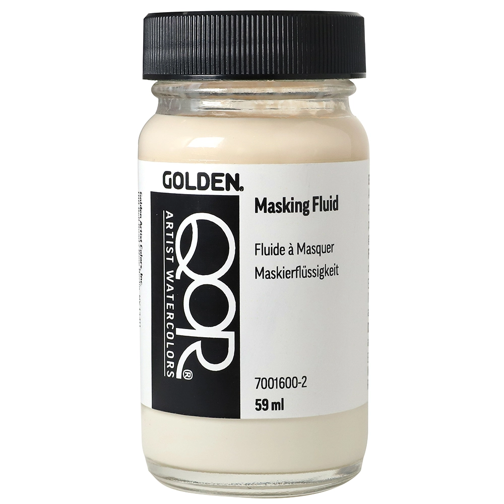 Masking Fluid - 2 oz wide mouth glass - default