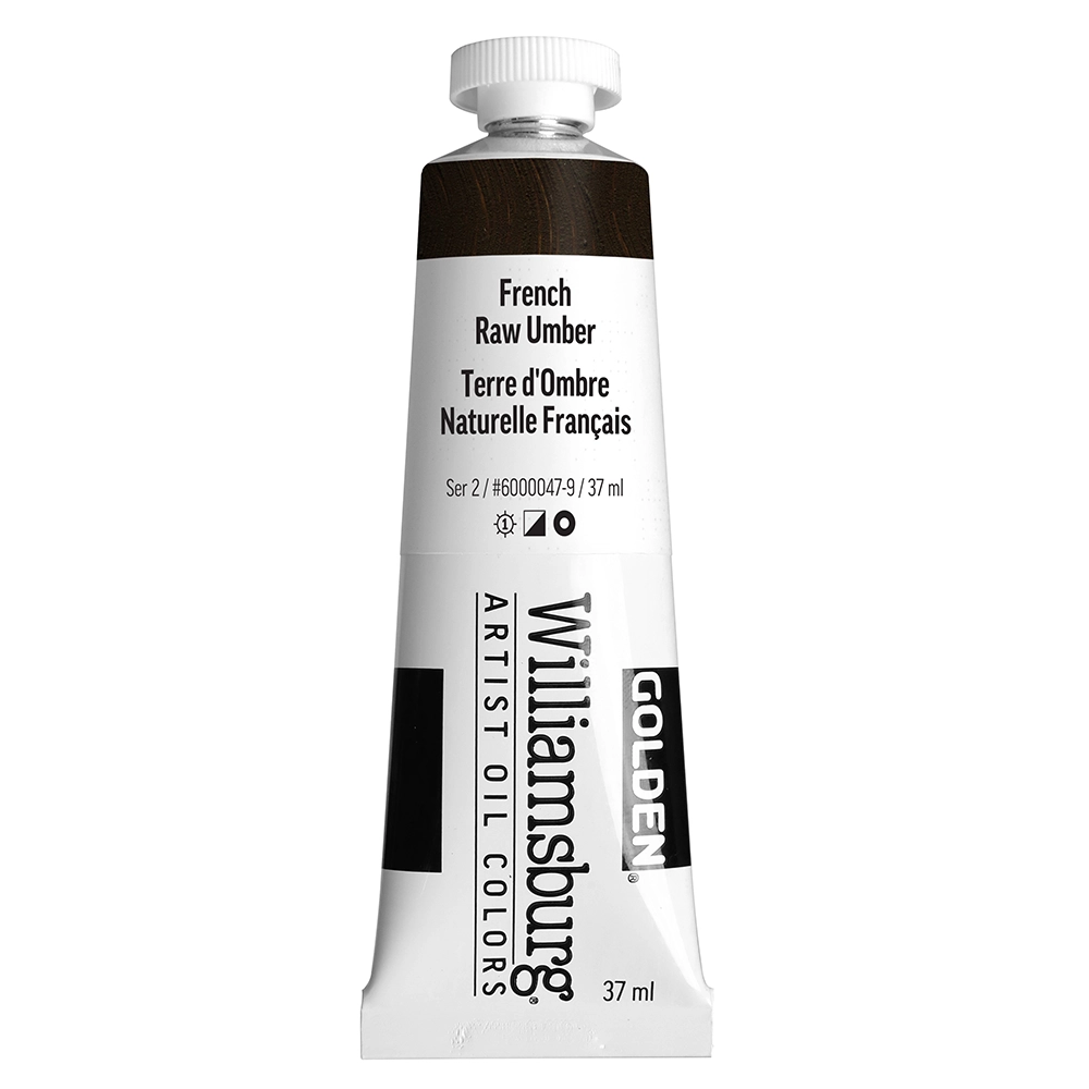 Williamsburg Artist Oil Colors - French Raw Umber - 37 ml tube - 037-ml-tubes