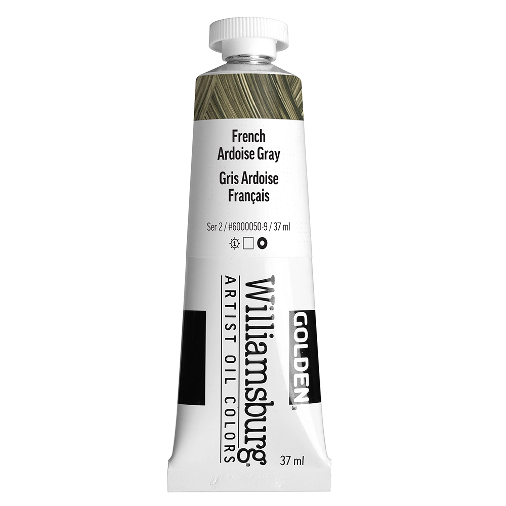 Williamsburg Artist Oil Colors - French Ardoise Gray - 37 ml tube - 037-ml-tubes